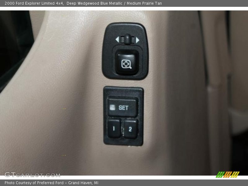 Controls of 2000 Explorer Limited 4x4