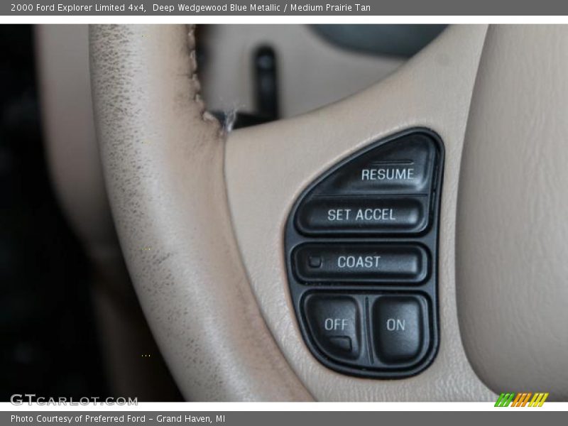 Controls of 2000 Explorer Limited 4x4
