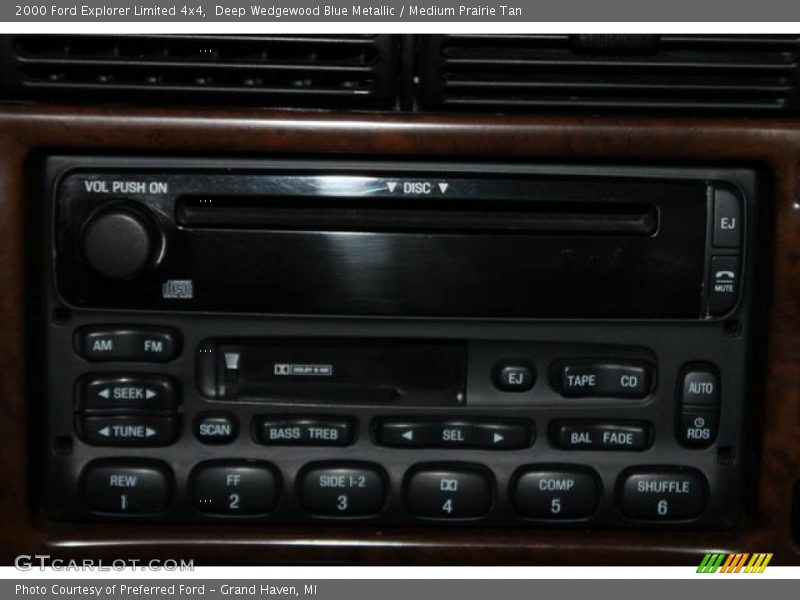 Audio System of 2000 Explorer Limited 4x4
