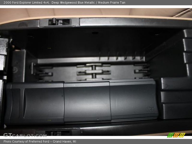 Deep Wedgewood Blue Metallic / Medium Prairie Tan 2000 Ford Explorer Limited 4x4