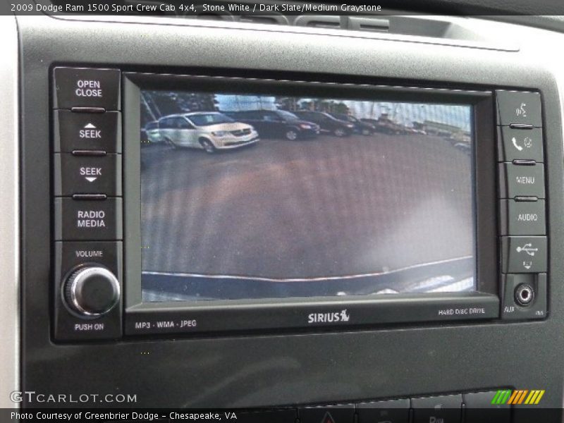 Stone White / Dark Slate/Medium Graystone 2009 Dodge Ram 1500 Sport Crew Cab 4x4