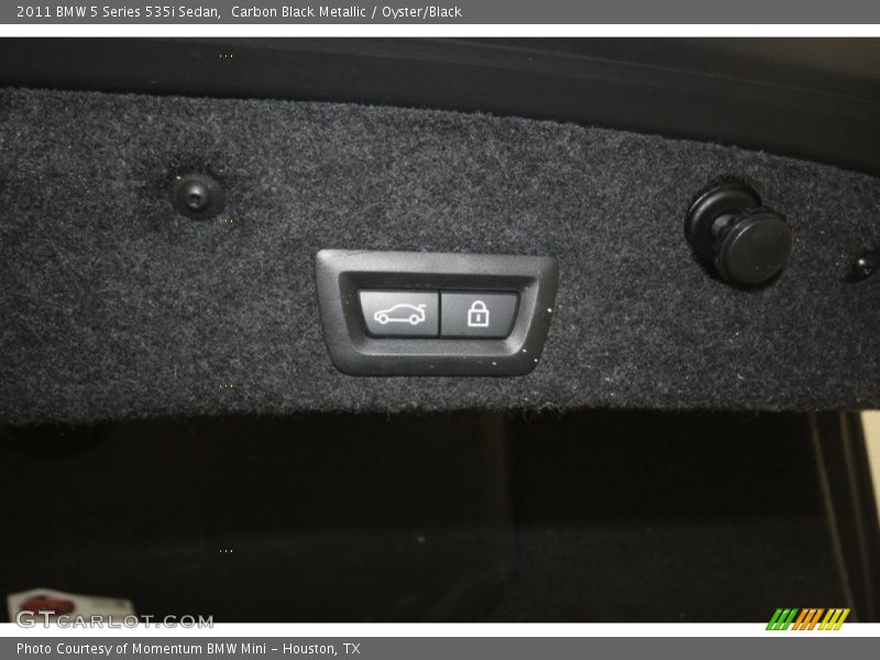 Carbon Black Metallic / Oyster/Black 2011 BMW 5 Series 535i Sedan