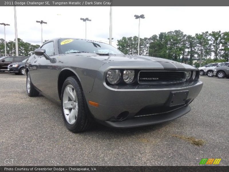 Tungsten Metallic / Dark Slate Gray 2011 Dodge Challenger SE