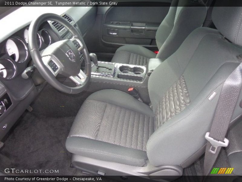 Tungsten Metallic / Dark Slate Gray 2011 Dodge Challenger SE