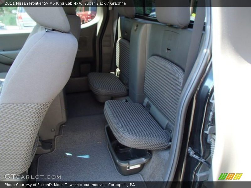 Super Black / Graphite 2011 Nissan Frontier SV V6 King Cab 4x4