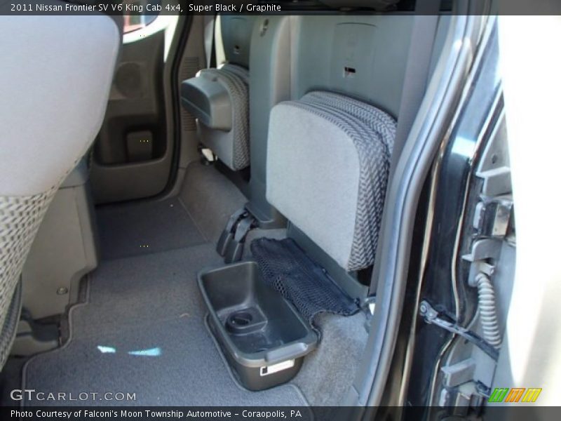 Super Black / Graphite 2011 Nissan Frontier SV V6 King Cab 4x4