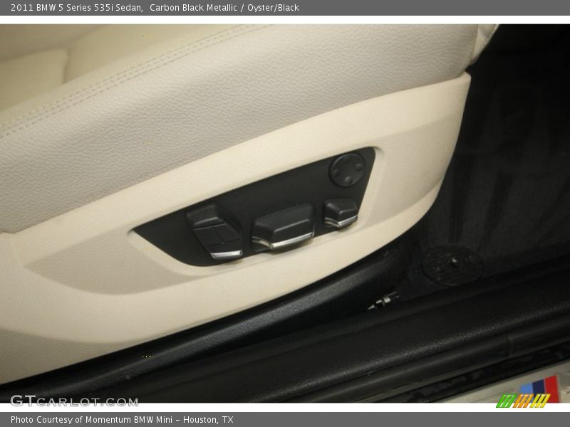 Carbon Black Metallic / Oyster/Black 2011 BMW 5 Series 535i Sedan