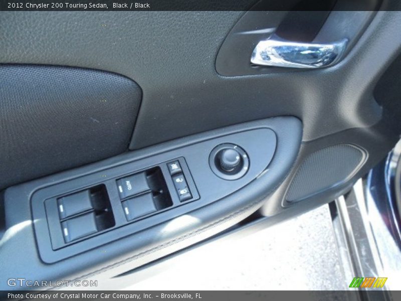 Black / Black 2012 Chrysler 200 Touring Sedan