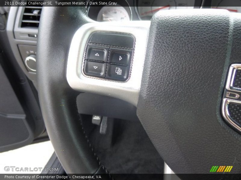 Tungsten Metallic / Dark Slate Gray 2011 Dodge Challenger SE