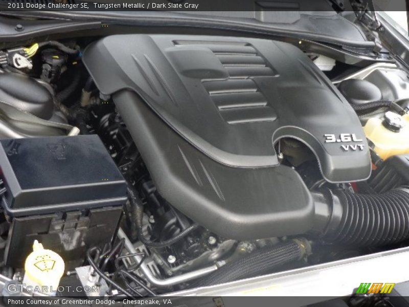 Tungsten Metallic / Dark Slate Gray 2011 Dodge Challenger SE