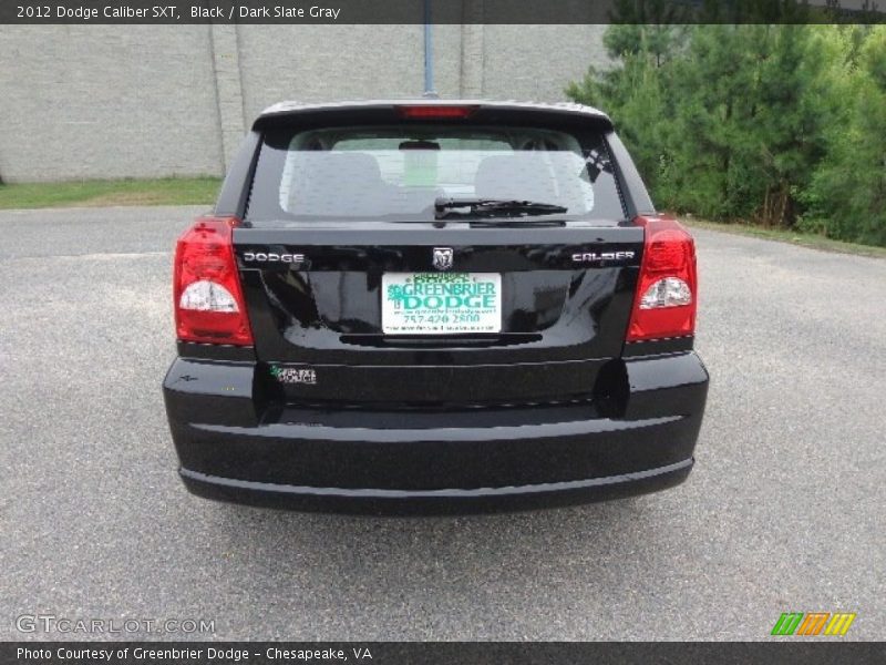 Black / Dark Slate Gray 2012 Dodge Caliber SXT