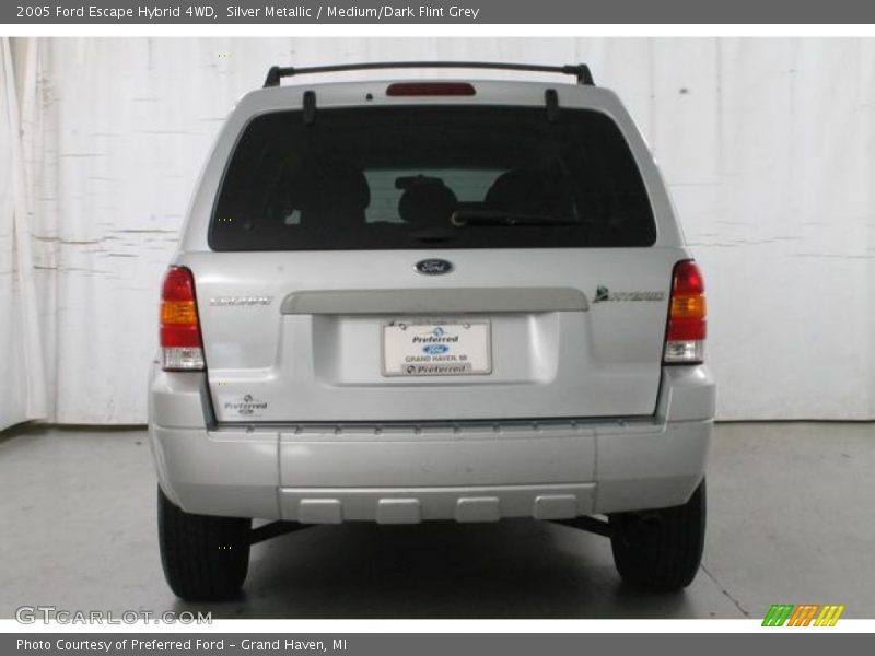 Silver Metallic / Medium/Dark Flint Grey 2005 Ford Escape Hybrid 4WD