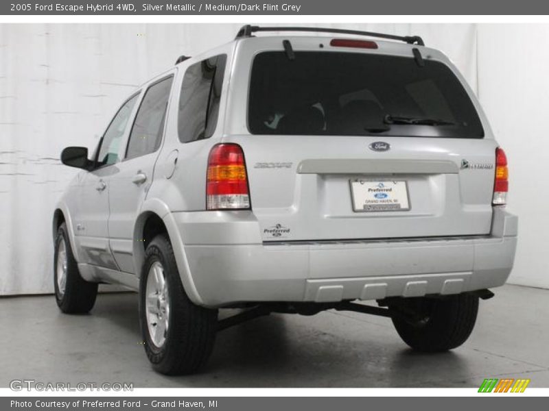 Silver Metallic / Medium/Dark Flint Grey 2005 Ford Escape Hybrid 4WD