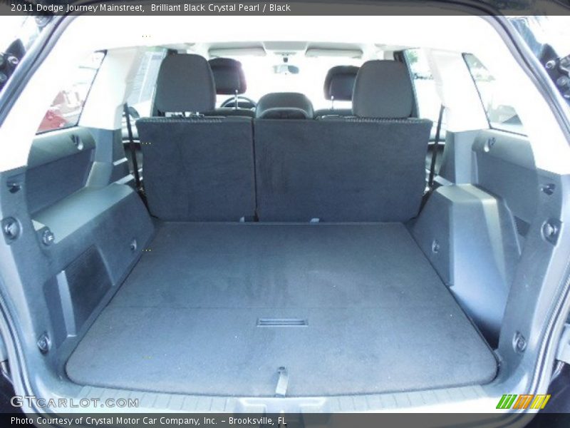 Brilliant Black Crystal Pearl / Black 2011 Dodge Journey Mainstreet