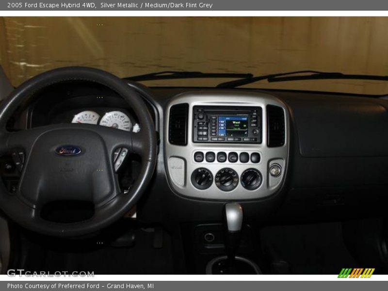 Silver Metallic / Medium/Dark Flint Grey 2005 Ford Escape Hybrid 4WD