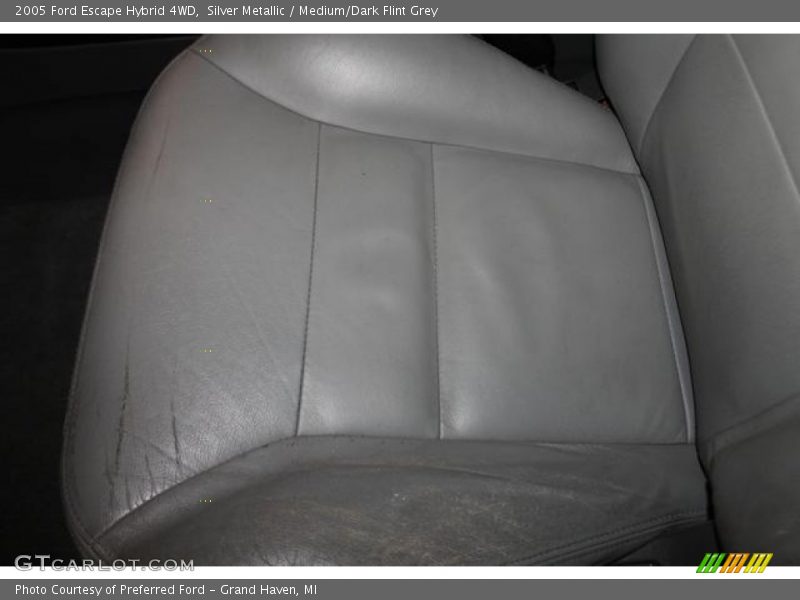 Silver Metallic / Medium/Dark Flint Grey 2005 Ford Escape Hybrid 4WD