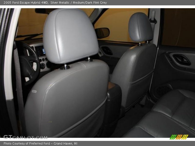 Silver Metallic / Medium/Dark Flint Grey 2005 Ford Escape Hybrid 4WD