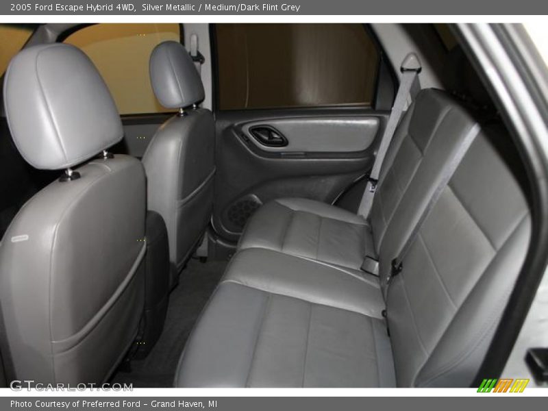 Silver Metallic / Medium/Dark Flint Grey 2005 Ford Escape Hybrid 4WD