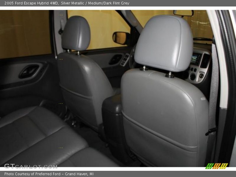 Silver Metallic / Medium/Dark Flint Grey 2005 Ford Escape Hybrid 4WD