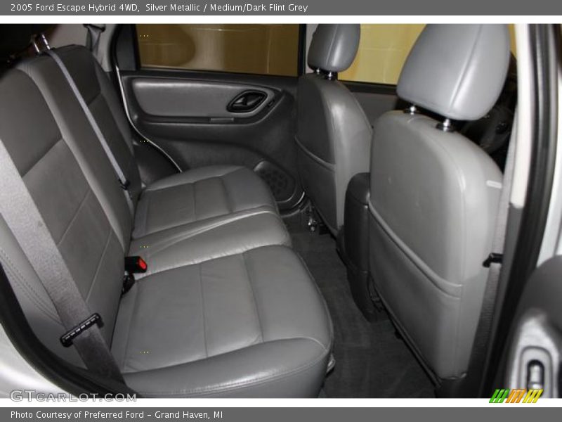 Silver Metallic / Medium/Dark Flint Grey 2005 Ford Escape Hybrid 4WD