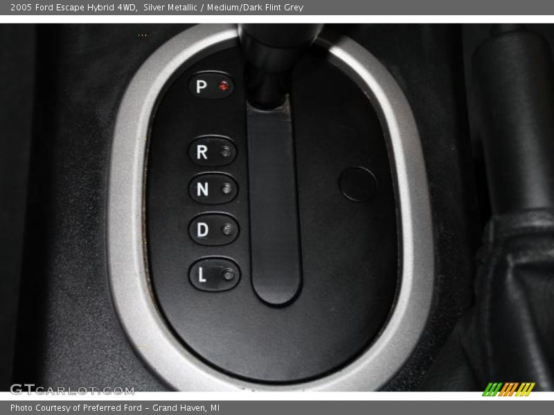 Silver Metallic / Medium/Dark Flint Grey 2005 Ford Escape Hybrid 4WD