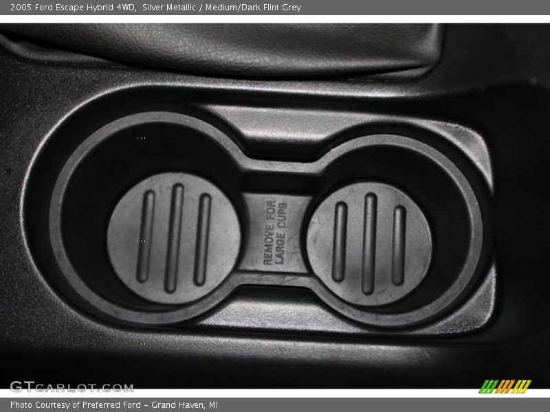 Silver Metallic / Medium/Dark Flint Grey 2005 Ford Escape Hybrid 4WD