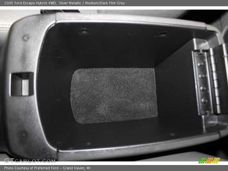 Silver Metallic / Medium/Dark Flint Grey 2005 Ford Escape Hybrid 4WD