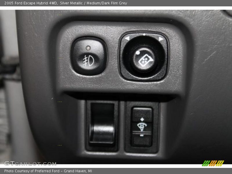 Silver Metallic / Medium/Dark Flint Grey 2005 Ford Escape Hybrid 4WD