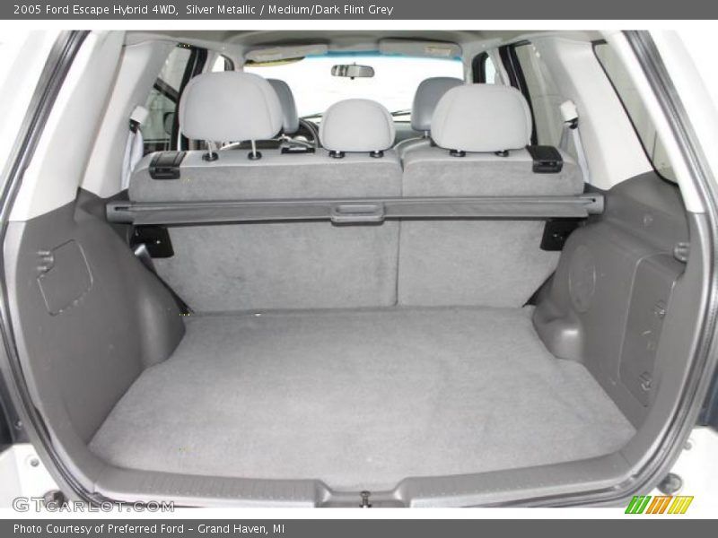 Silver Metallic / Medium/Dark Flint Grey 2005 Ford Escape Hybrid 4WD