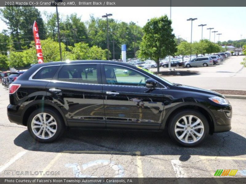 Brilliant Black / Black 2012 Mazda CX-9 Grand Touring AWD