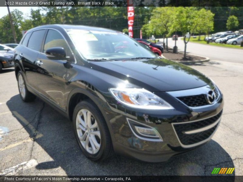 Brilliant Black / Black 2012 Mazda CX-9 Grand Touring AWD