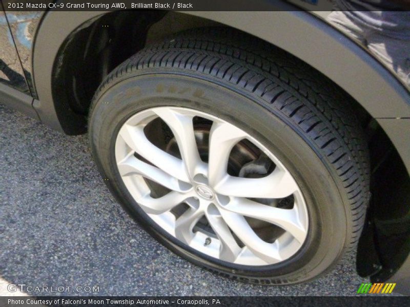 Brilliant Black / Black 2012 Mazda CX-9 Grand Touring AWD