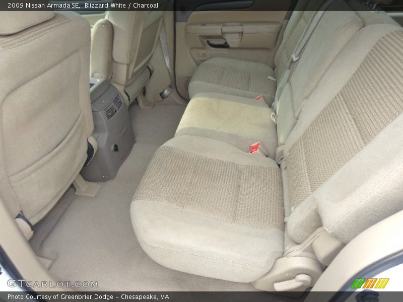 Rear Seat of 2009 Armada SE