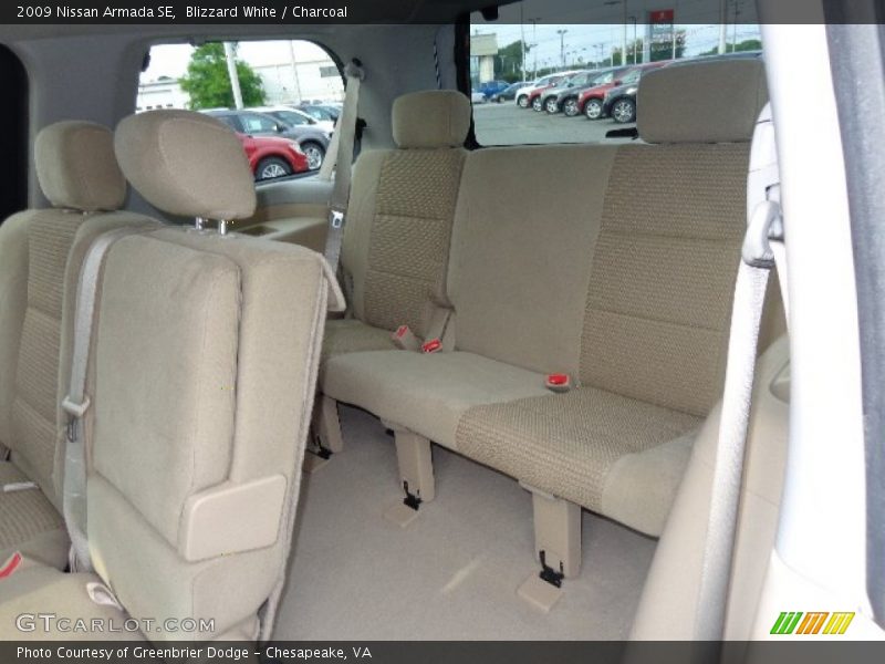 Rear Seat of 2009 Armada SE