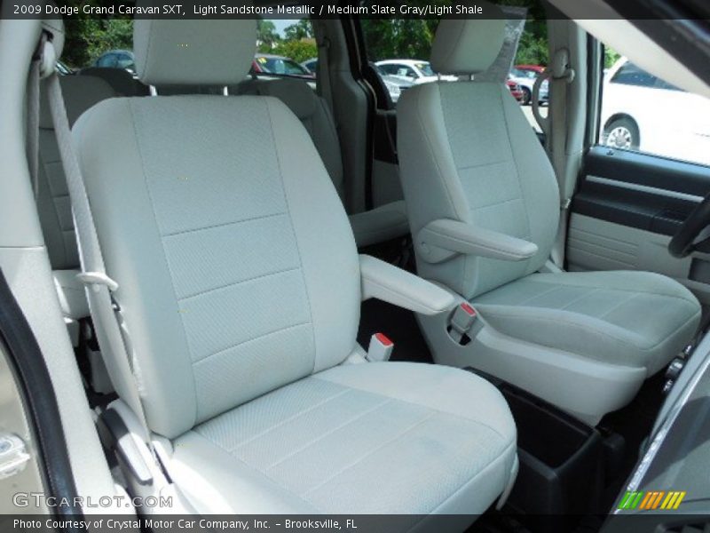Light Sandstone Metallic / Medium Slate Gray/Light Shale 2009 Dodge Grand Caravan SXT