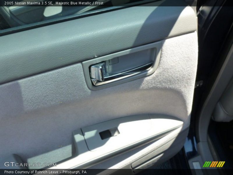 Majestic Blue Metallic / Frost 2005 Nissan Maxima 3.5 SE