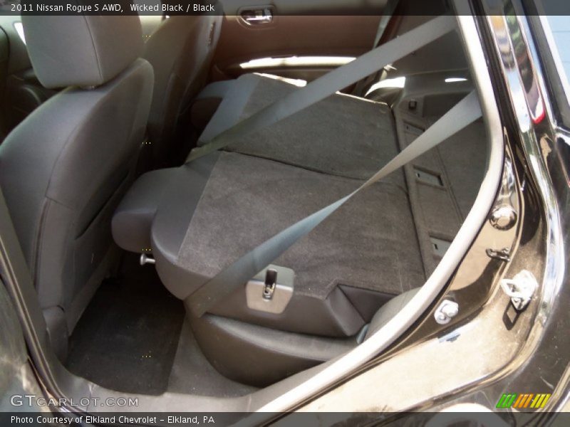 Wicked Black / Black 2011 Nissan Rogue S AWD