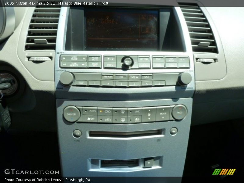 Majestic Blue Metallic / Frost 2005 Nissan Maxima 3.5 SE