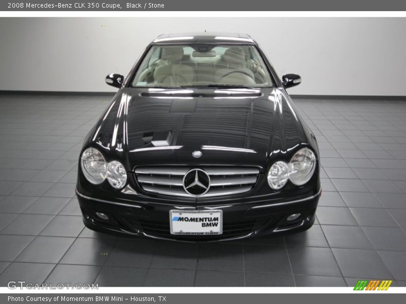 Black / Stone 2008 Mercedes-Benz CLK 350 Coupe