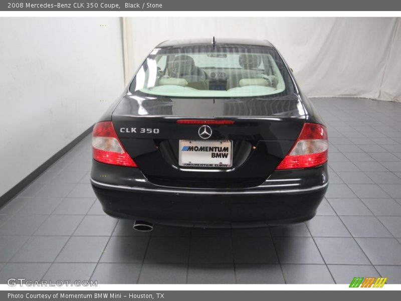 Black / Stone 2008 Mercedes-Benz CLK 350 Coupe
