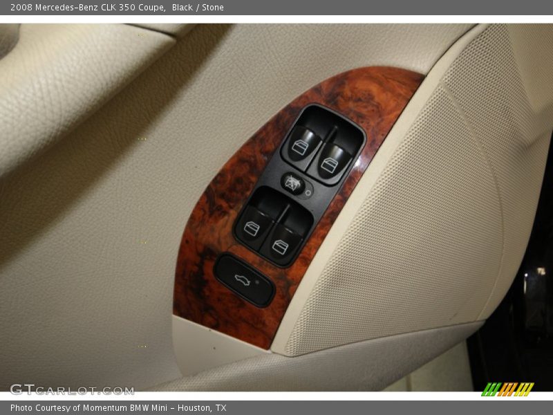 Black / Stone 2008 Mercedes-Benz CLK 350 Coupe