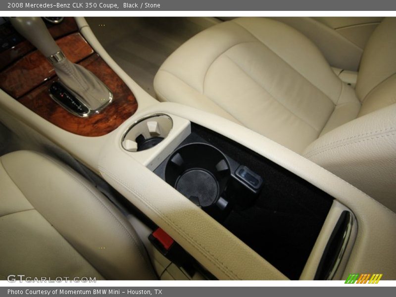 Black / Stone 2008 Mercedes-Benz CLK 350 Coupe
