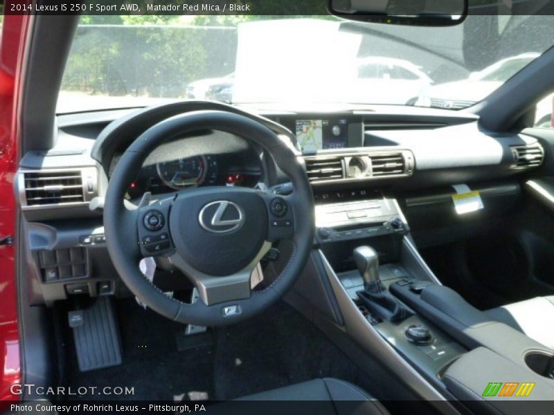 Dashboard of 2014 IS 250 F Sport AWD