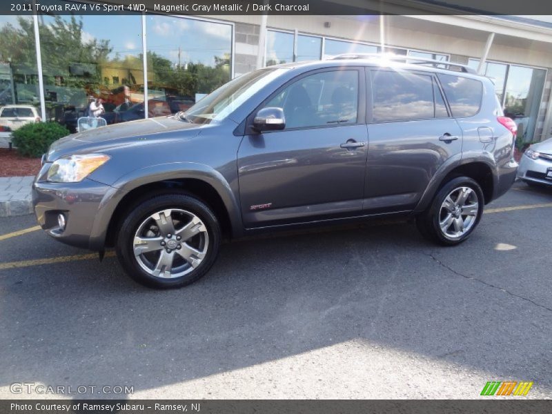 Magnetic Gray Metallic / Dark Charcoal 2011 Toyota RAV4 V6 Sport 4WD