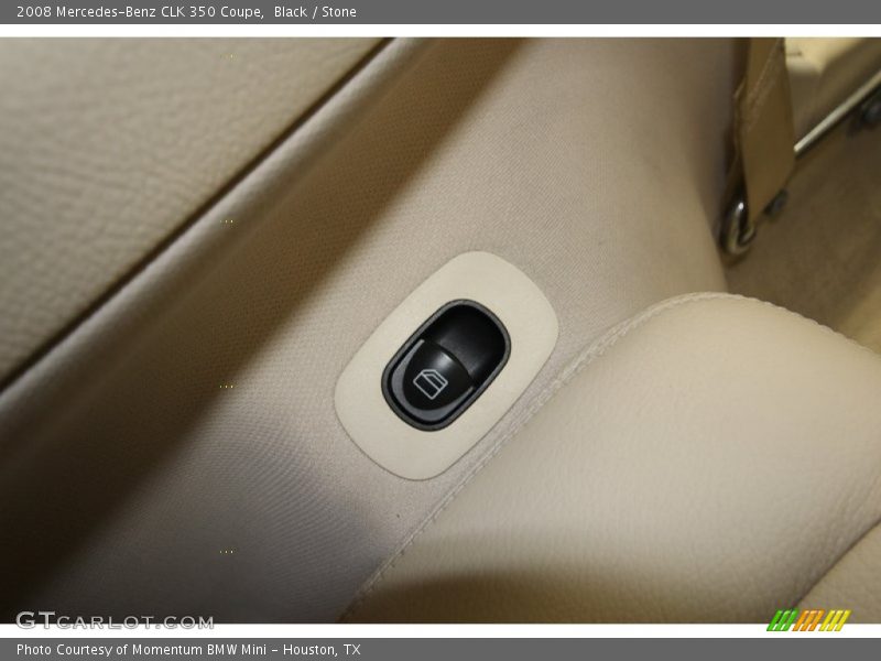 Black / Stone 2008 Mercedes-Benz CLK 350 Coupe