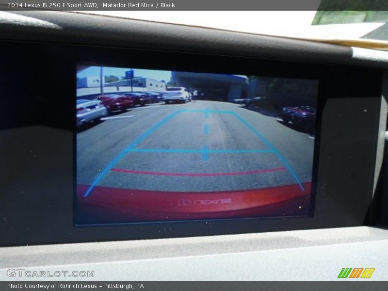 Matador Red Mica / Black 2014 Lexus IS 250 F Sport AWD