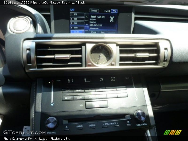 Controls of 2014 IS 250 F Sport AWD