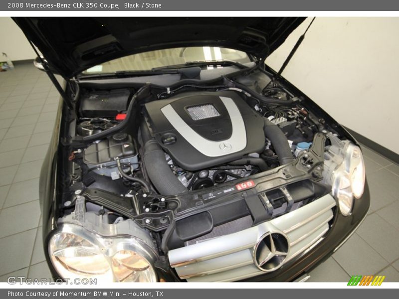 Black / Stone 2008 Mercedes-Benz CLK 350 Coupe
