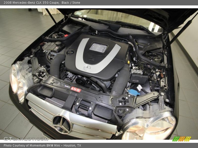 Black / Stone 2008 Mercedes-Benz CLK 350 Coupe