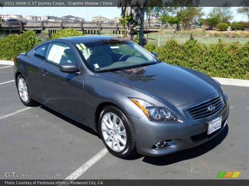 Graphite Shadow / Stone 2011 Infiniti G 37 Journey Coupe